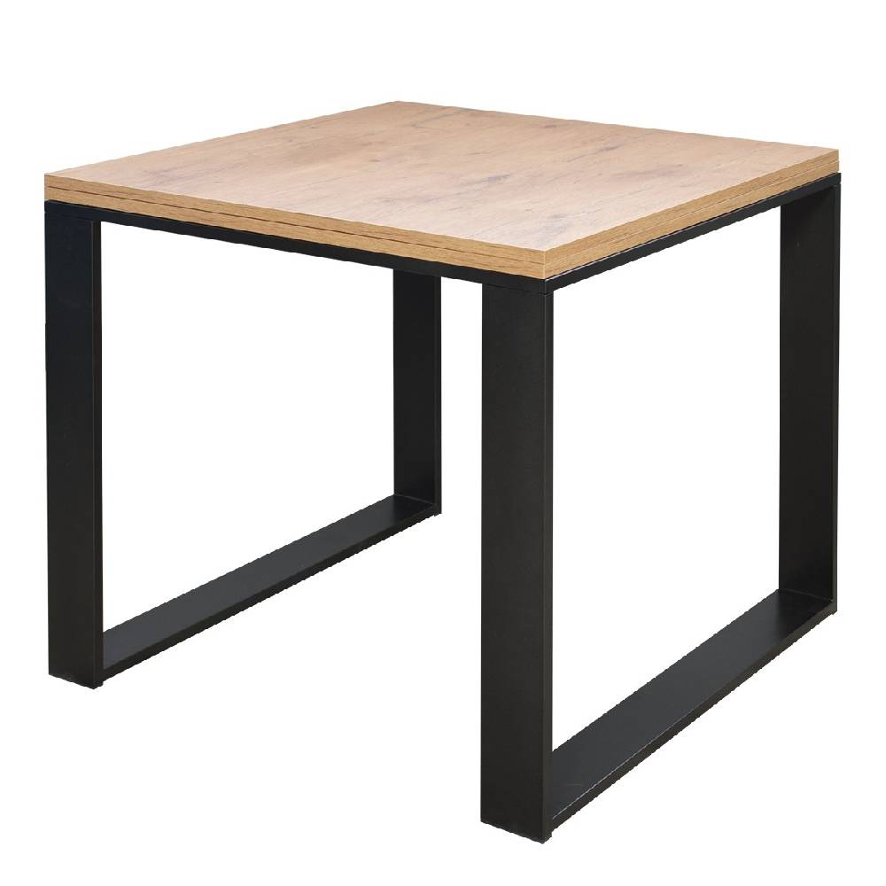 Itamoby Tavolo Tecno Libra Quercia Natura 90×90 Allungato 90×180 telaio Antracite Comprane uno, ottenene uno gratis
