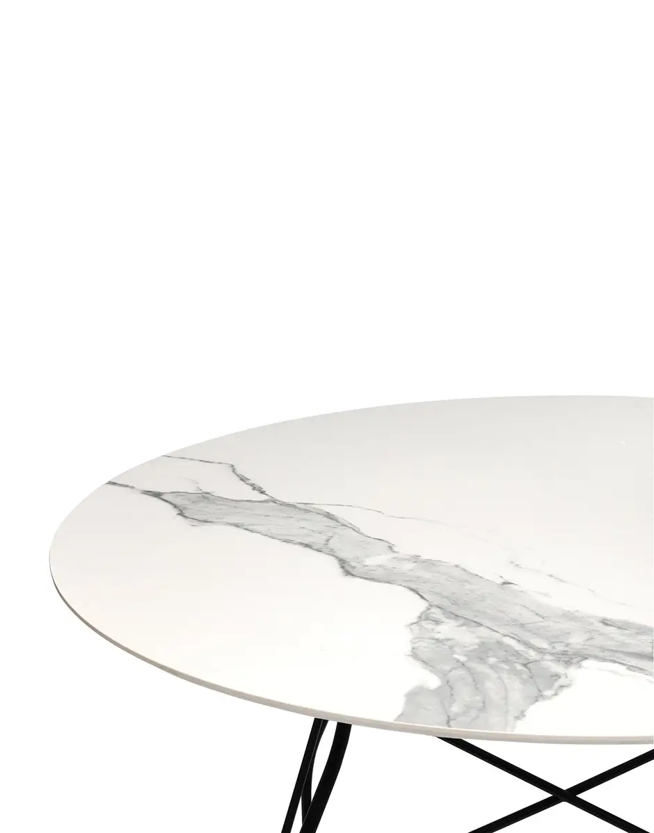 Kartell Glossy marmo rotondo Antonio Citterio con Oliver Löw In vendita