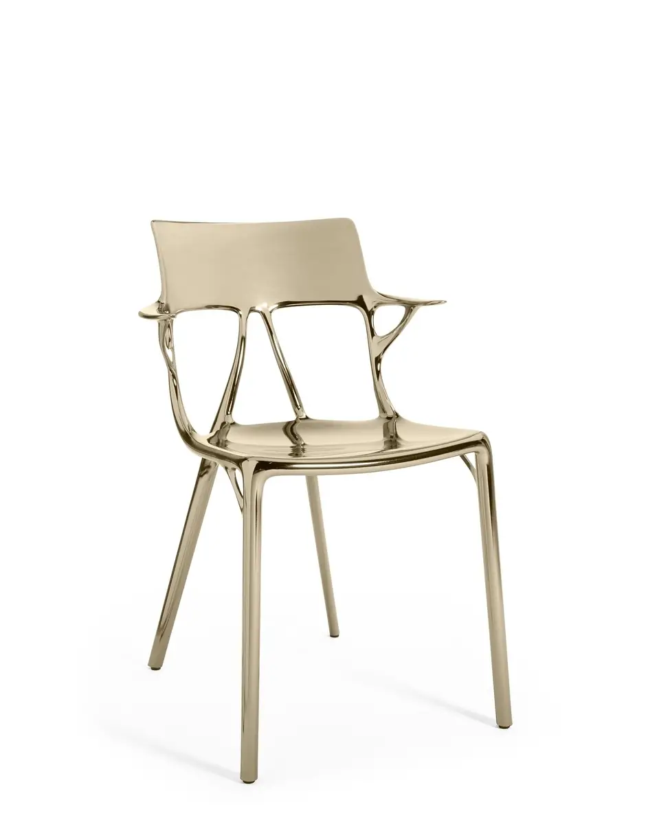 Kartell A.i. metal (2 sedie) Philippe Starck Italia