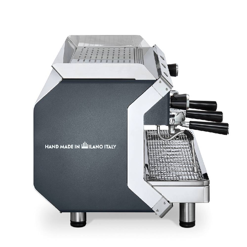 La Pavoni GENIALE SEMIAUTOMATICA 3 GRUPPI NERA Spedizione Gratuita