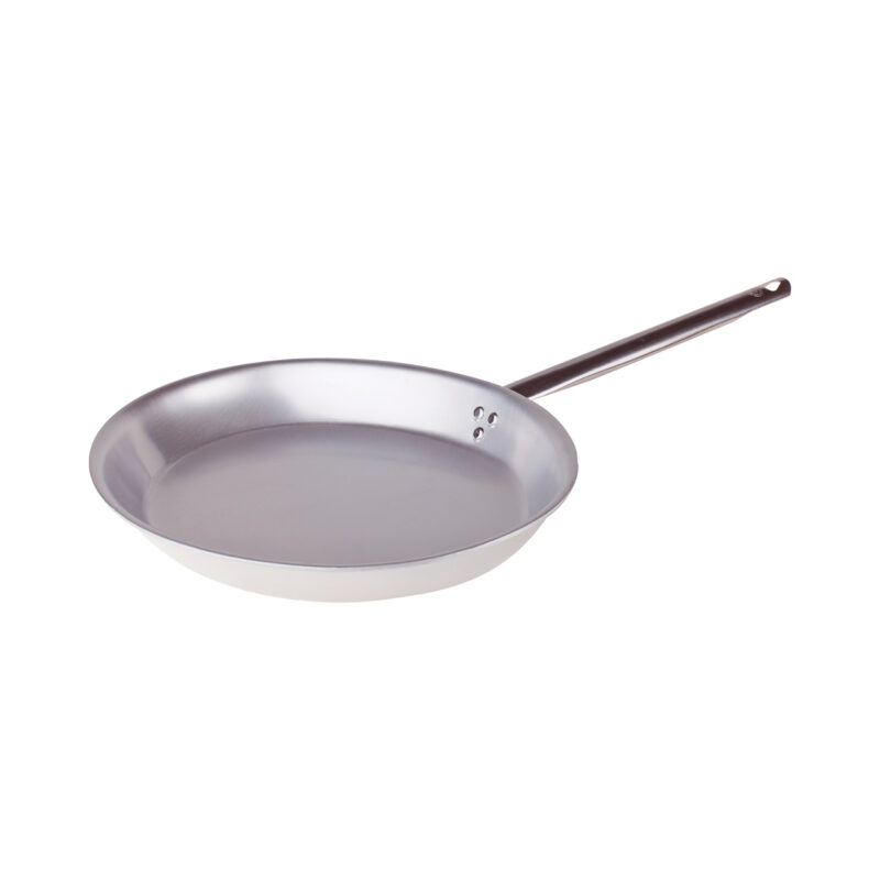 Pentole Agnelli Padella ovale svasata in alluminio 3mm – 1 manico