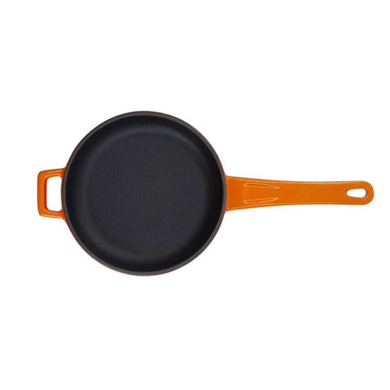 Pentole Agnelli Padella Slowcook in ghisa – 1 manico e 1 maniglia Italia