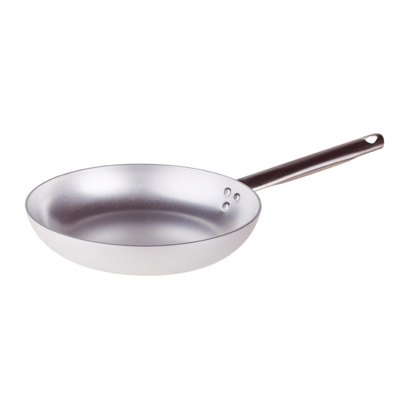 Pentole Agnelli Padella svasata bassa in alluminio 3mm – 1 manico