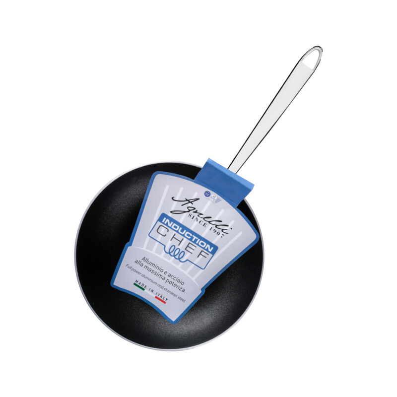 Pentole Agnelli Padella antiaderente Induction Chef svasata bassa in 2ply – 1 manico 1907 Fino Al -60%