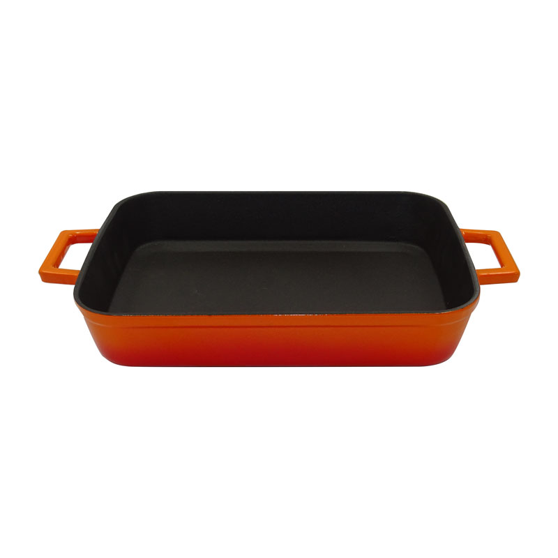 Pentole Agnelli Griglia Slowcook bicolore in ghisa – 2 maniglie