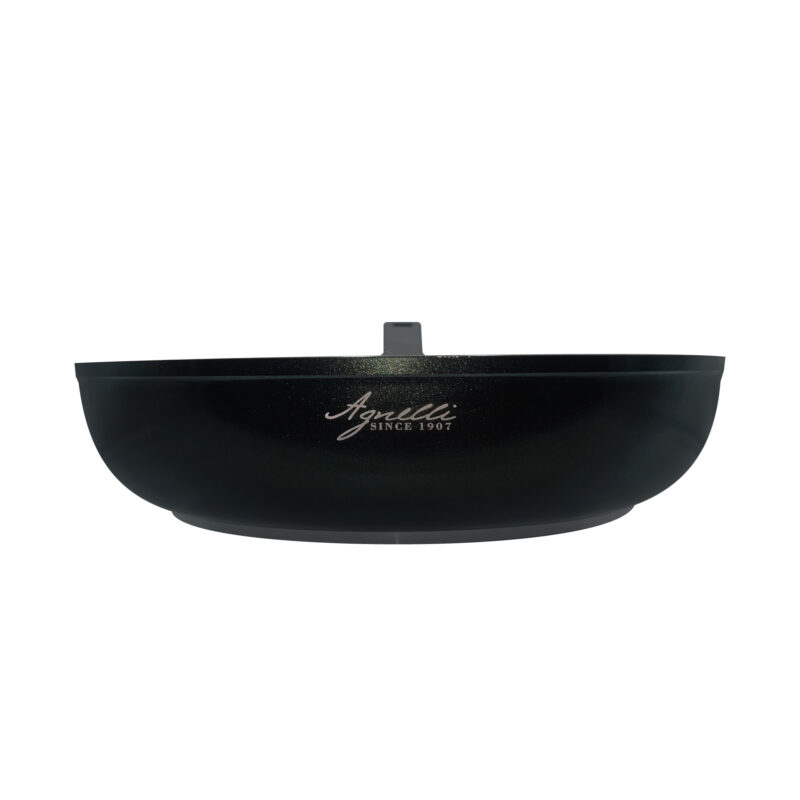 Pentole Agnelli Padella antiaderente ceramico svasata alta AlBlack Elite – 1 manico soft touch Negozio