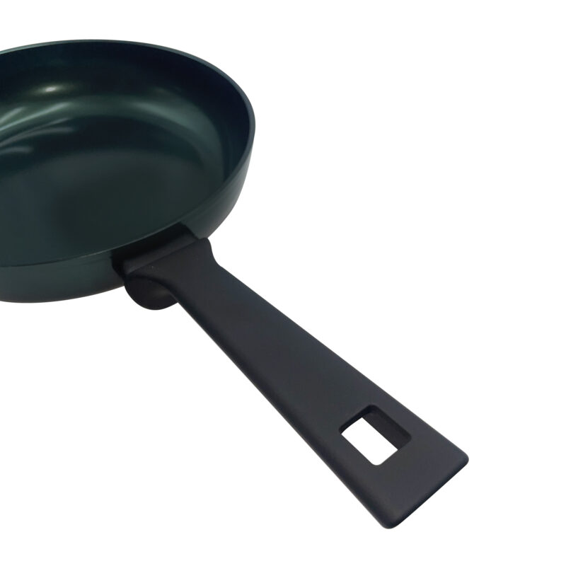 Pentole Agnelli Padella antiaderente ceramico svasata alta AlBlack Elite – 1 manico soft touch Negozio