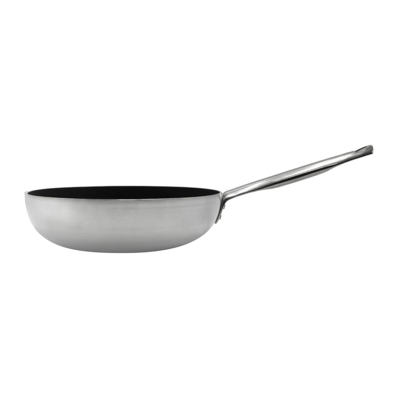 Pentole Agnelli Padella antiaderente Induction Chef svasata alta in 2ply – 1 manico 2025