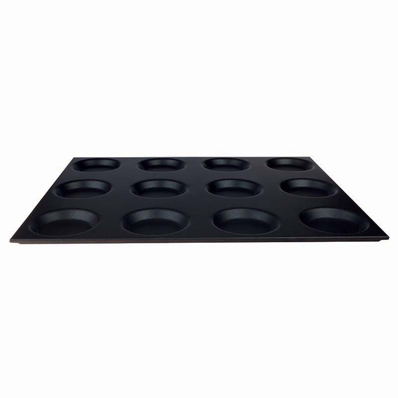 Pentole Agnelli Teglia Gastronorm 2/1 antiaderente – 12 stampi