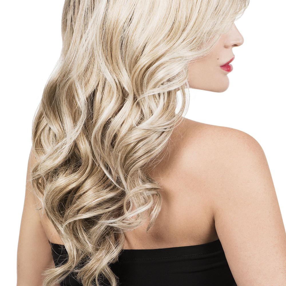 QVC Hairdo Parrucca lunga mossa frangia laterale Latest fashion