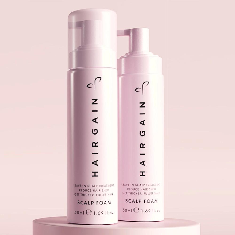 QVC Hair Gain Schiuma per capelli trattamento cosmetico cuoio capelluto Enormi risparmi