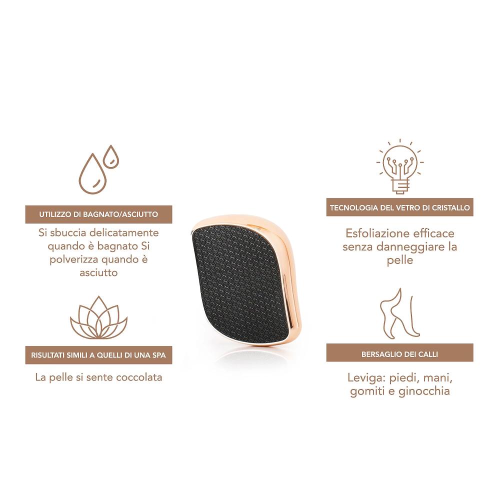 QVC Elizabeth Grant Caviar Crema piedi supersize e spazzola esfoliante Discount Store per i nuovi prodotti