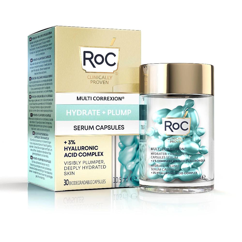 QVC RoC Siero rimpolpante all'acido ialuronico Multi Correxion (2pz) Promozione Limitata