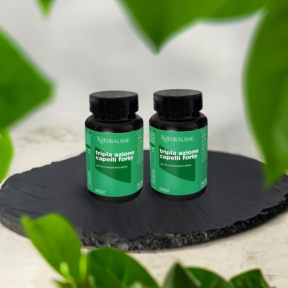QVC Naturalisse Capelli Forte Integratore alimentare (120 caps) Smaltimento dello stoccaggio