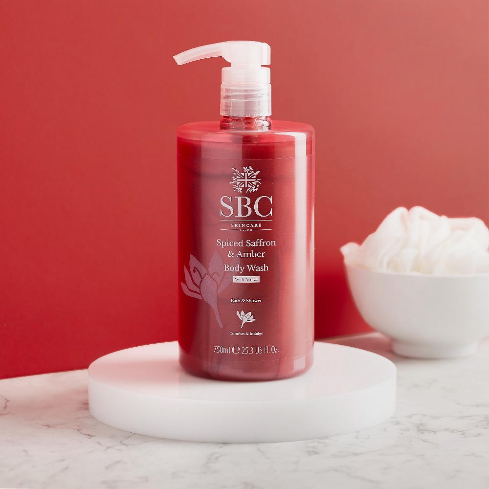 QVC SBC Bagnoschiuma fiori di zafferano e arnica (750 ml) Offerta migliore