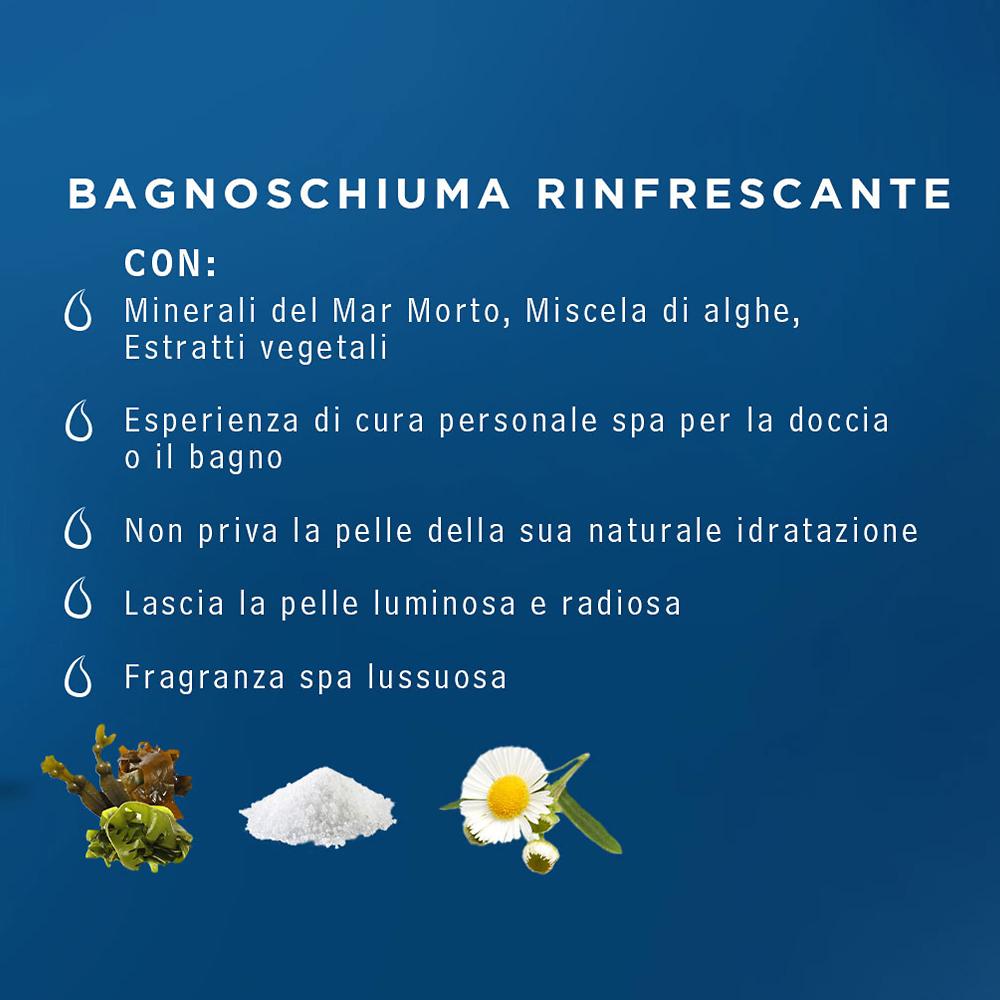 QVC Sea Magik Bagnoschiuma effetto rinfrescante e idratante corpo Only for today
