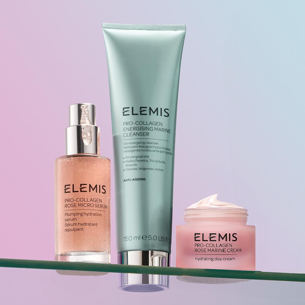 QVC Elemis Pro-Collagen Detergente siero e crema viso Black Friday Prezzi