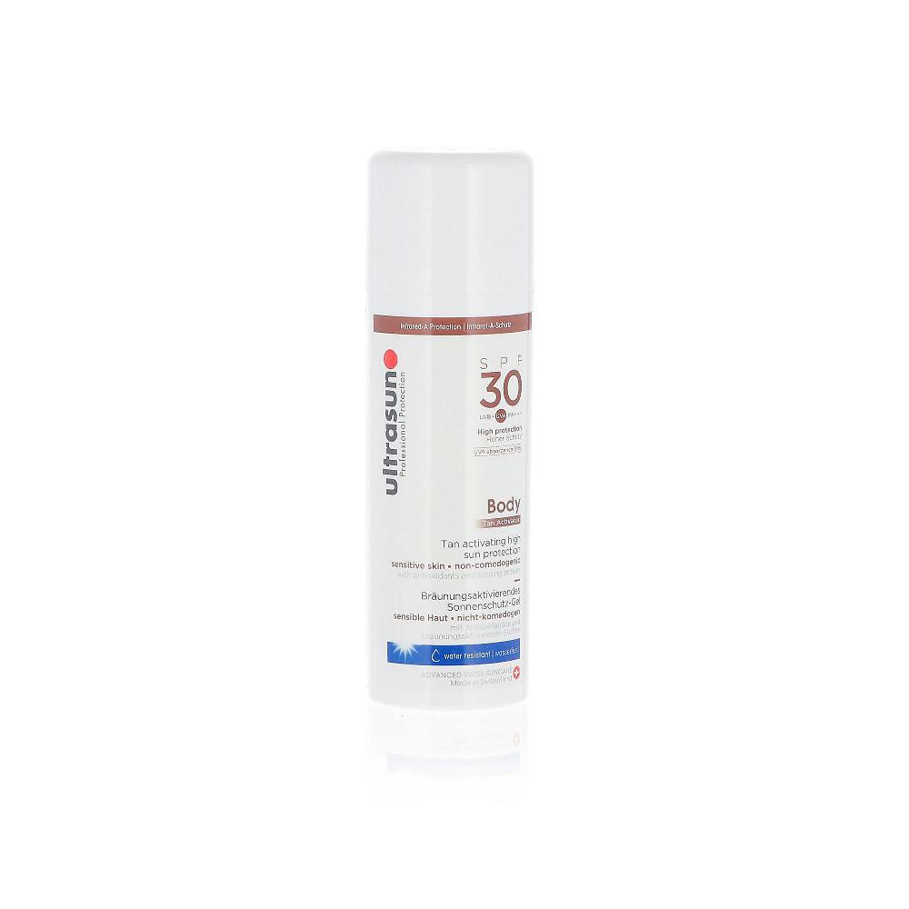 QVC Ultrasun Tan Activator Protezione solare corpo SPF30 Saldi Di Fabbrica