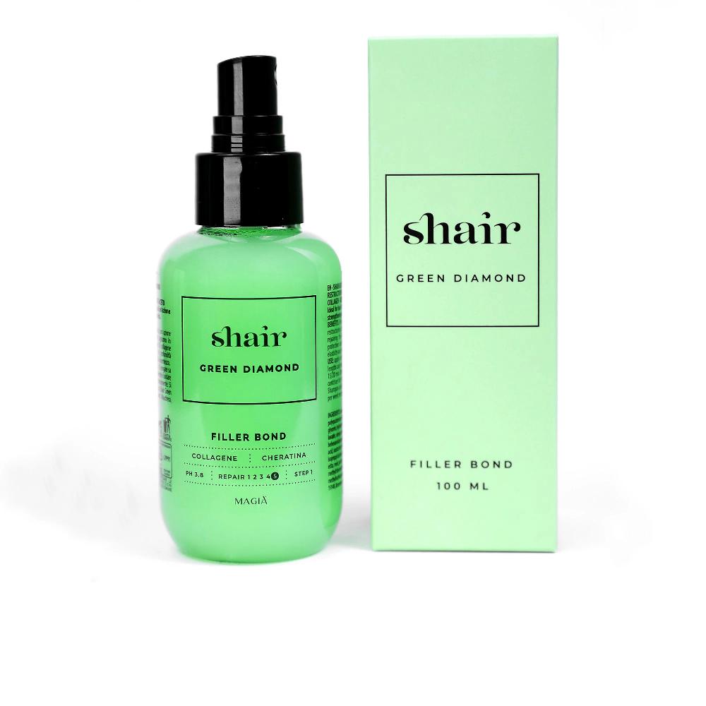 QVC SHAIR Green Diamond Olio riparatore e illuminante con Argan Smaltimento dello stoccaggio
