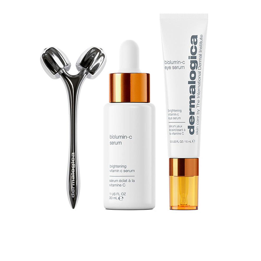 QVC Dermalogica Brightening Kit: siero viso siero occhi e roller Offerta temporanea