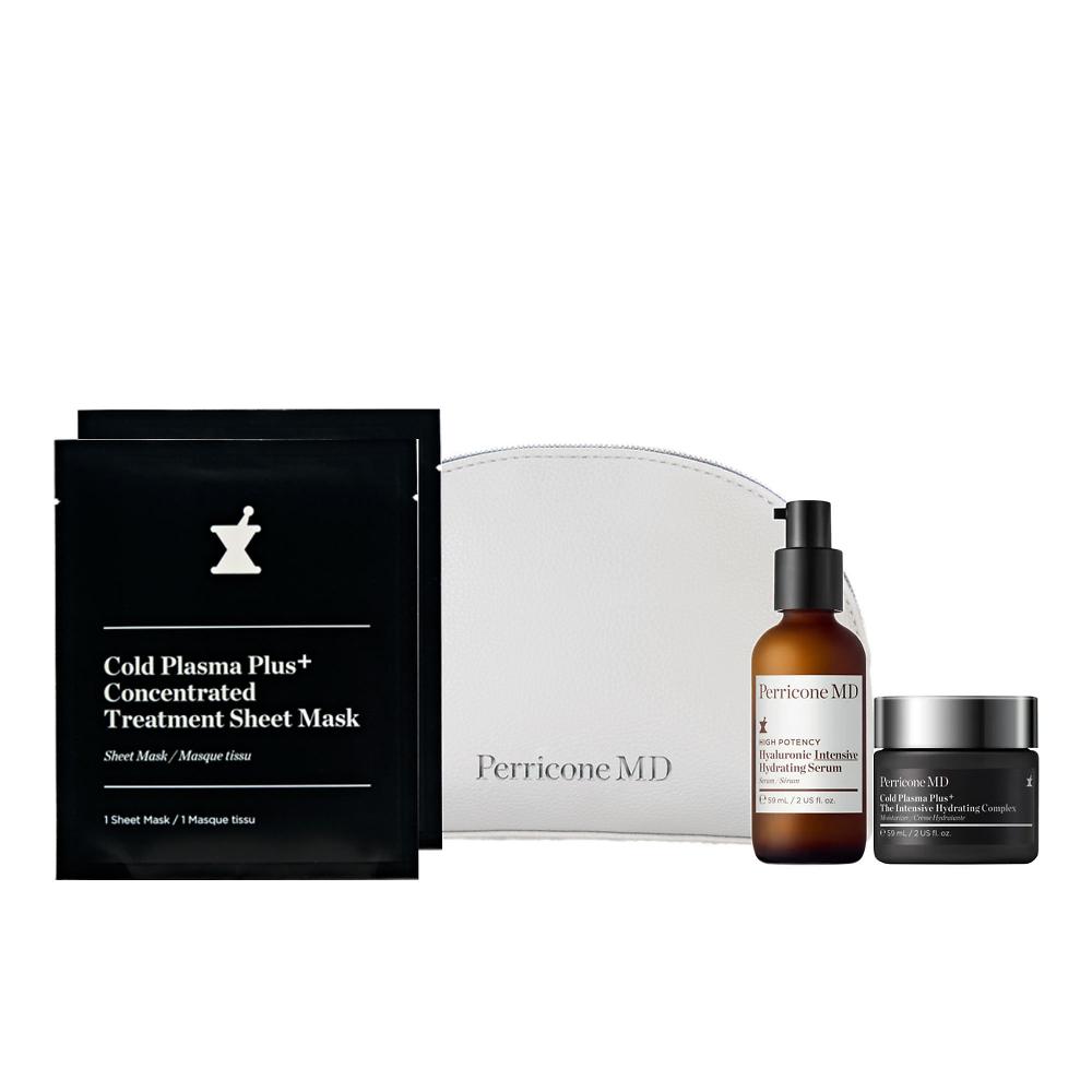 QVC Perricone MD Kit viaggio: crema e maschere Cold Plasma siero e borsa Enormi sconti