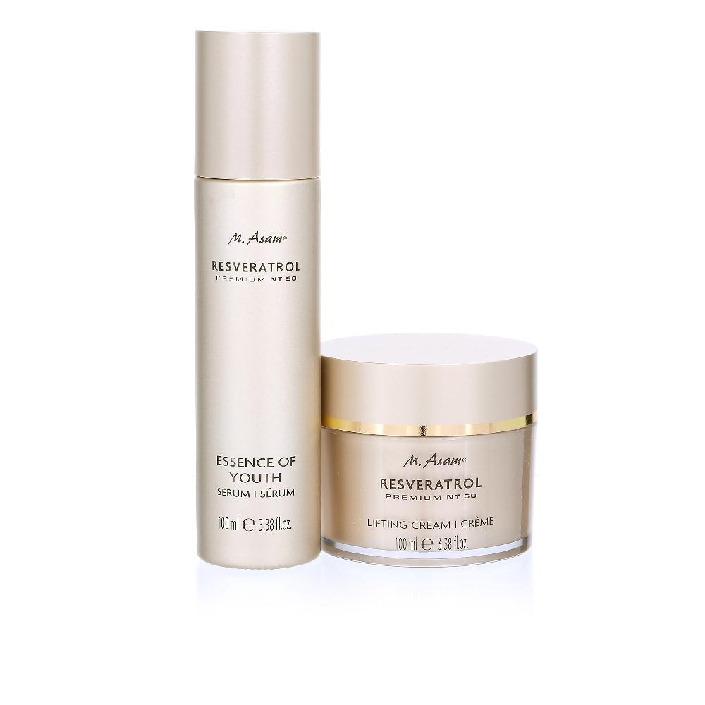 QVC M. Asam Kit Resveratrol Premium NT50: crema viso e siero Qualità Garantita