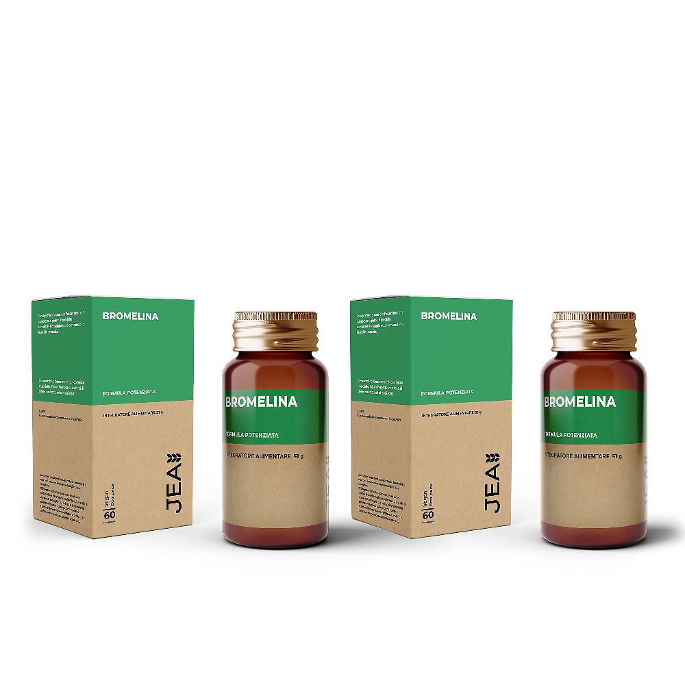 QVC Jea Bromelina integratore alimentare in compresse (2x60cpr) Sottocosto