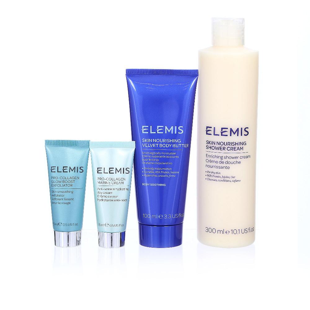 QVC Elemis Skin Nourishing e Pro-Collagen: kit viso e corpo 4pz Cyber Monday