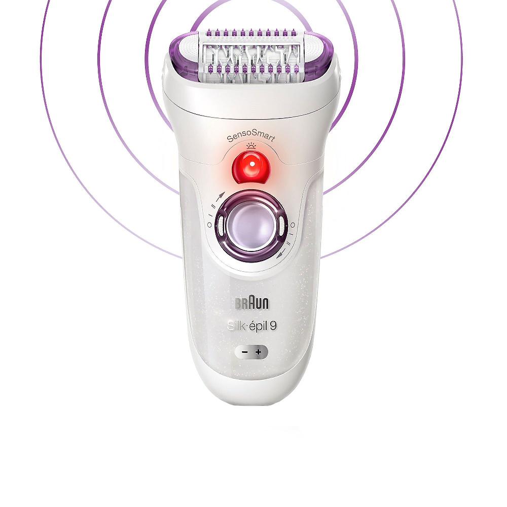 QVC Braun Epilatore elettrico Silk-épil 9-700 SensoSmart™ Italy