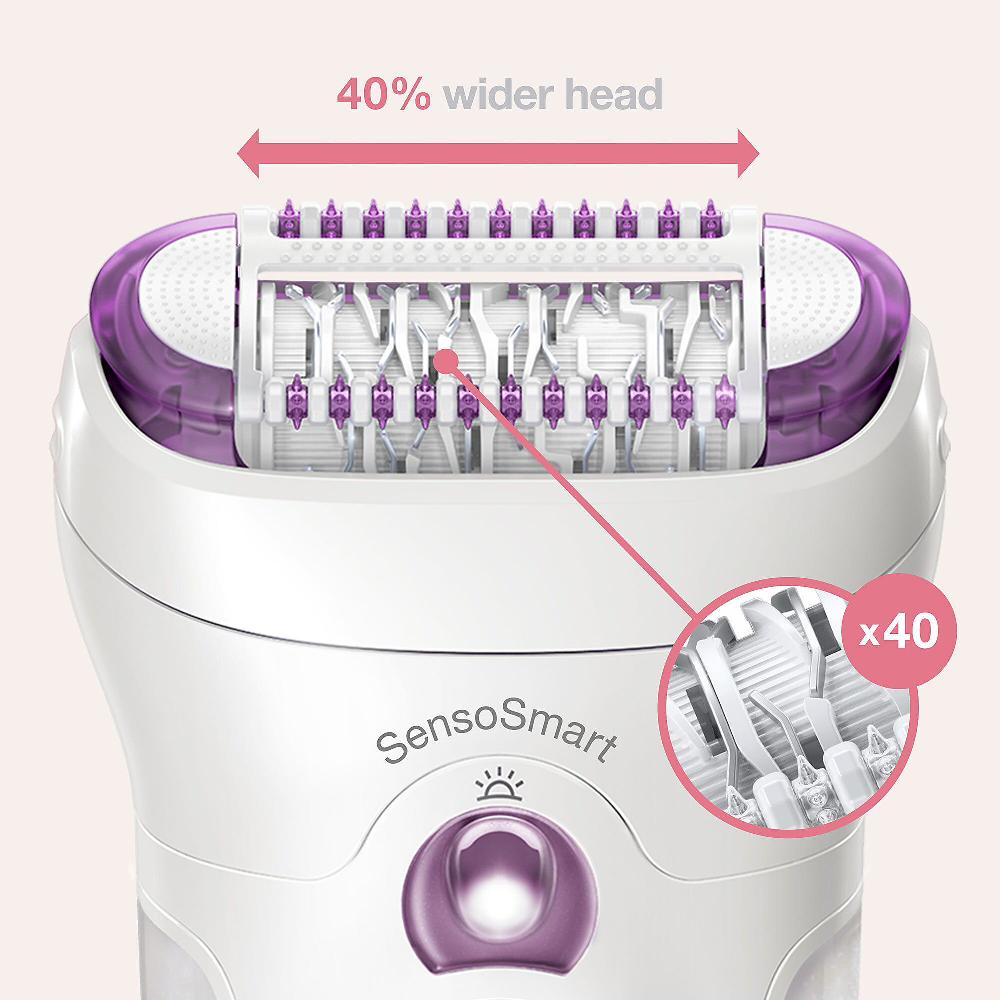 QVC Braun Epilatore elettrico Silk-épil 9-700 SensoSmart™ Italy