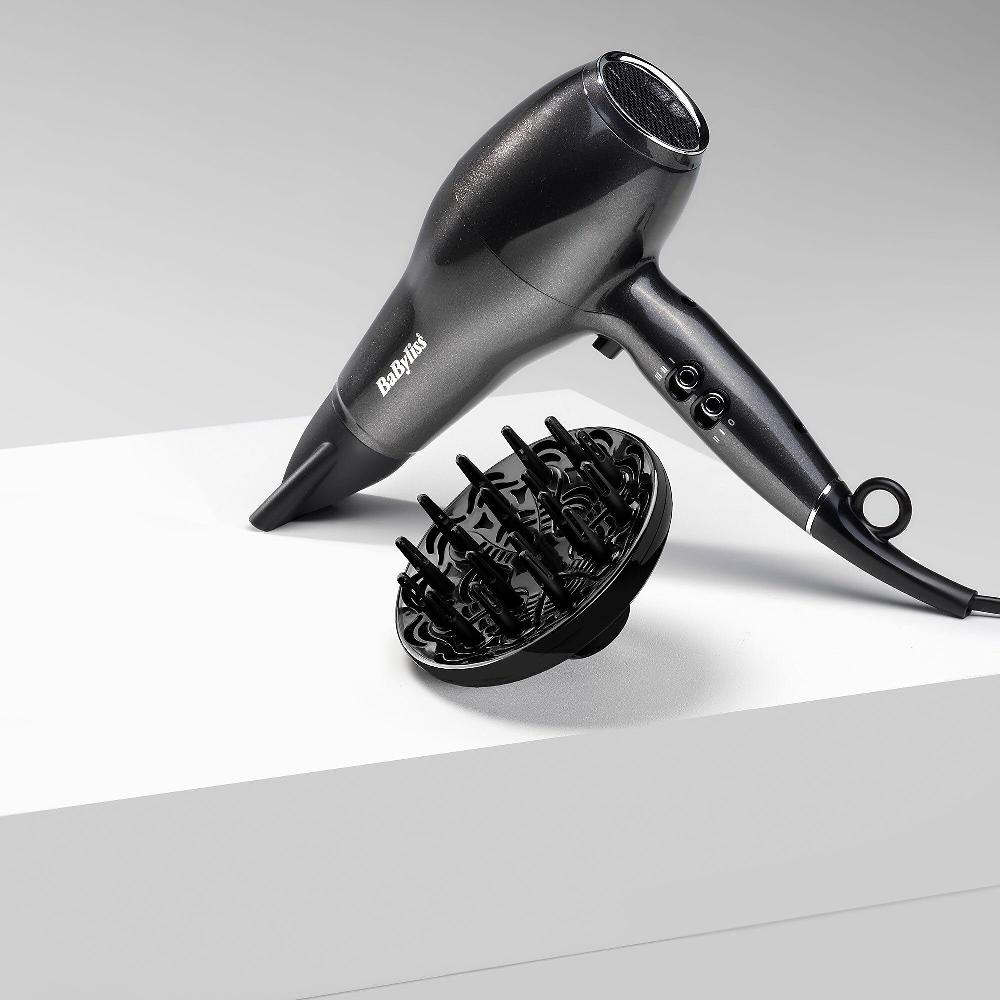 QVC Babyliss Platinum Diamond asciugacapelli con funzione ionica Negozio online di fabbrica