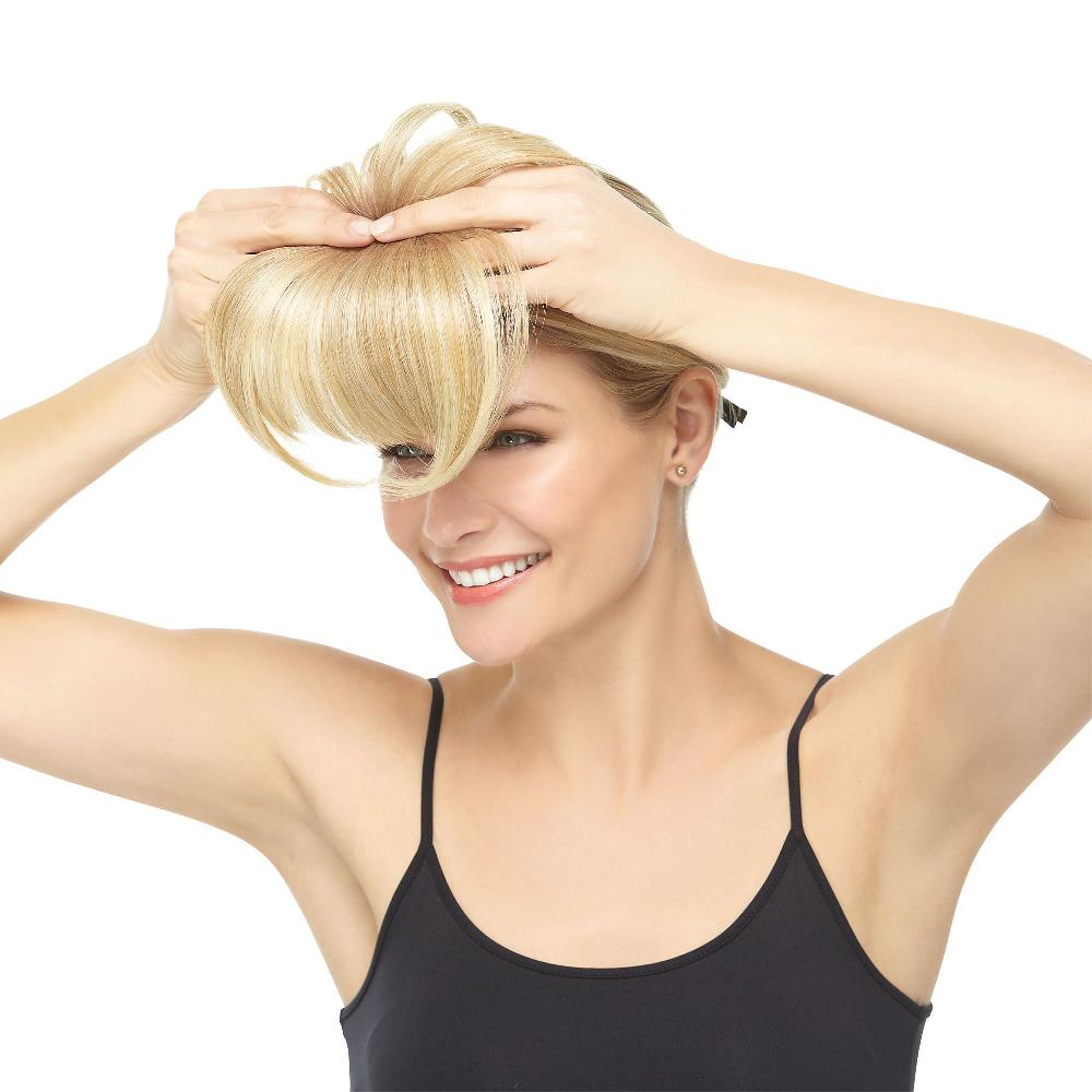QVC HairDo Modern Fringe frangia attaccatura invisibile Nuovi prodotti