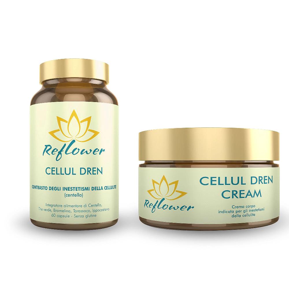 QVC Reflower Kit Celluldren: crema + integratore alimentare Acquista Ora