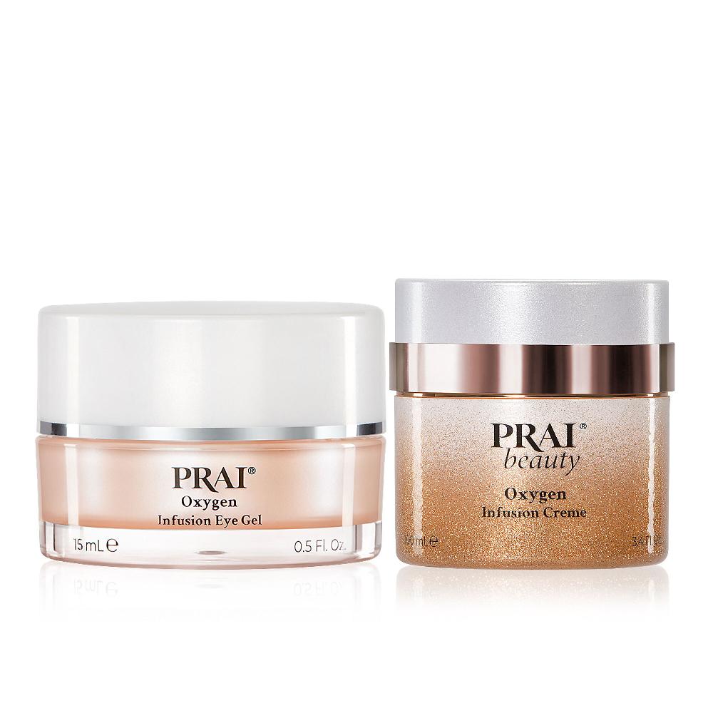 QVC PRAI Oxygen Infusion Duo: crema idratante e contorno occhi Offerte