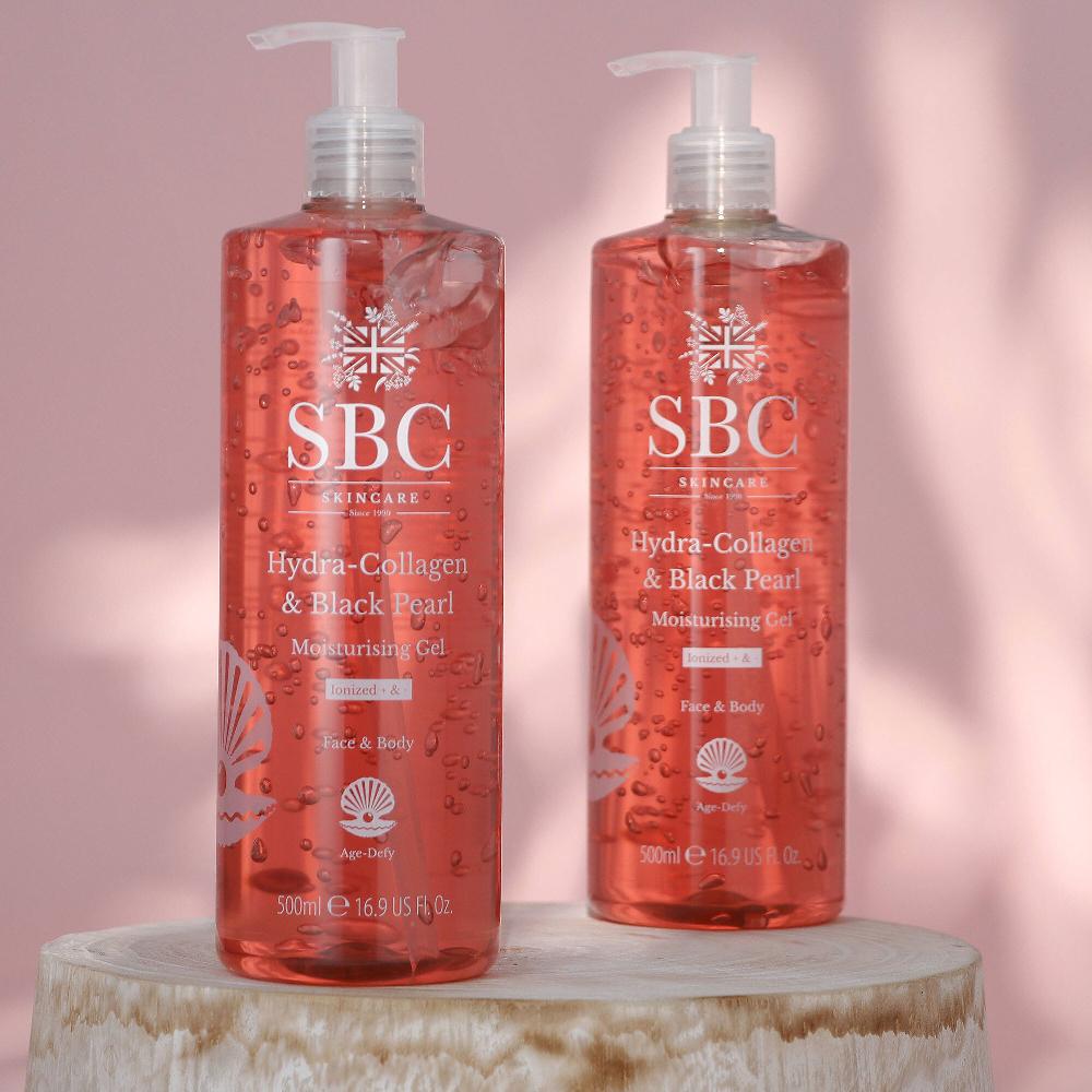 QVC SBC Gel idratante Hydra Collagen & Black Pearl (2pz)