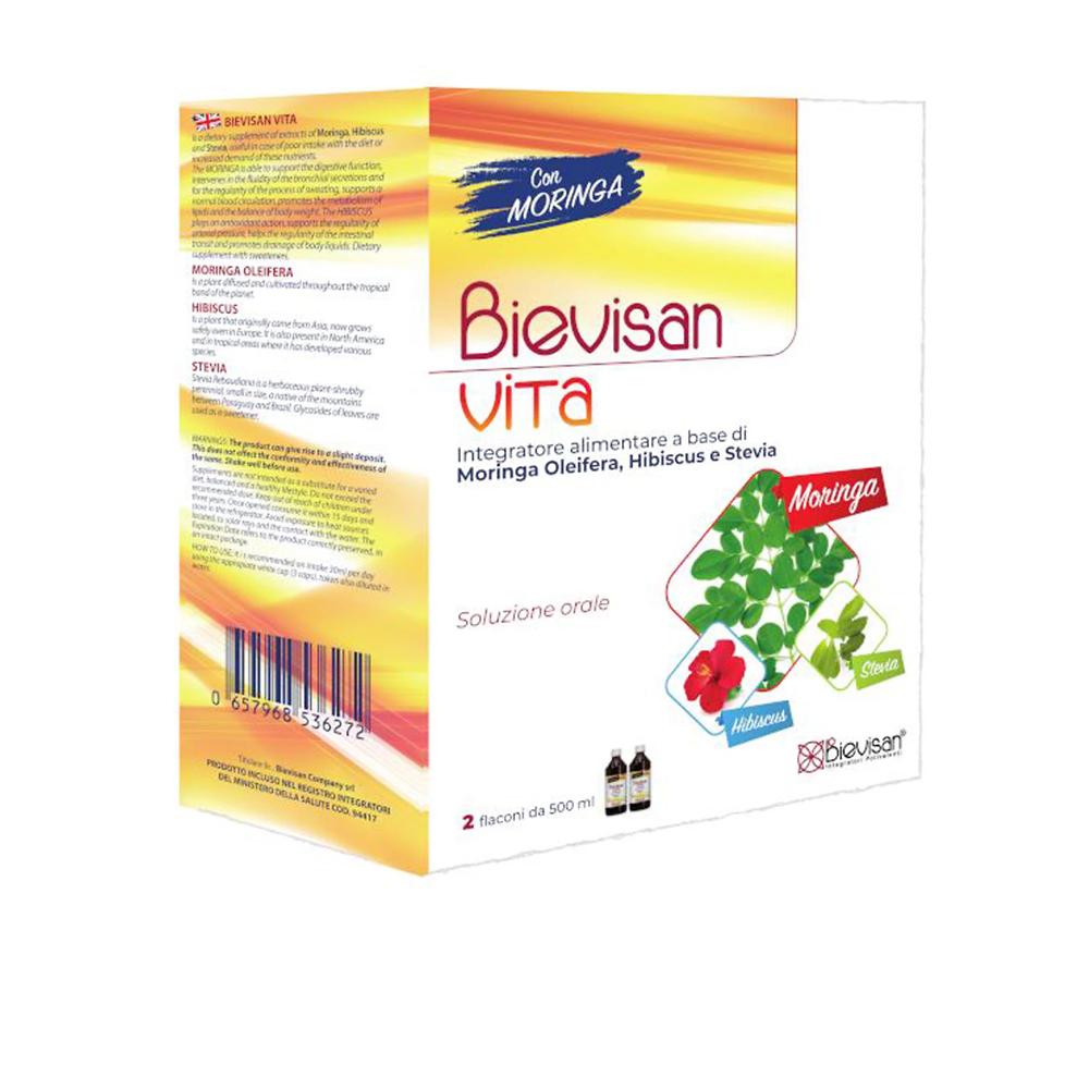 QVC Bievisan Vita 2x500ml int. al. con moringa In vendita