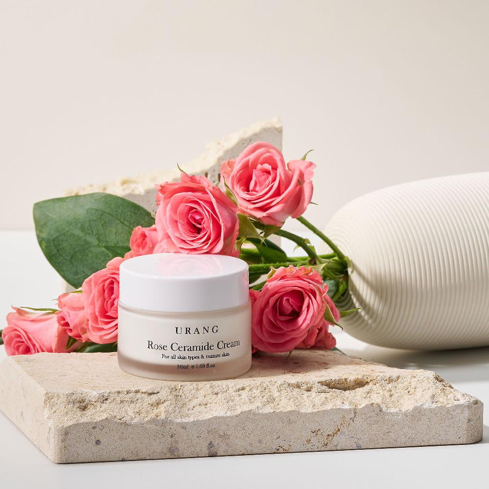 QVC Urang Crema viso nutriente con ceramidi ed estratto di rosa Spedizione Gratuita