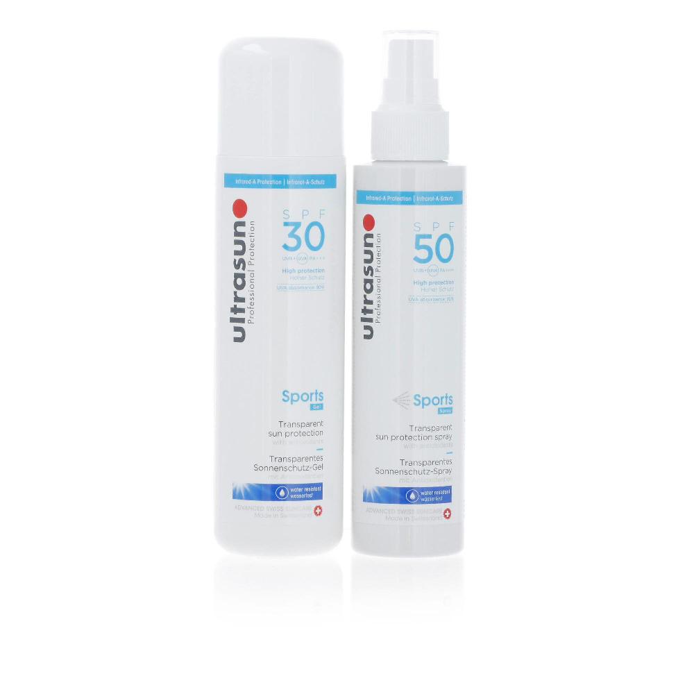 QVC Ultrasun Gel solare Sports SPF30 + spray Sports SPF50 Negozi Online