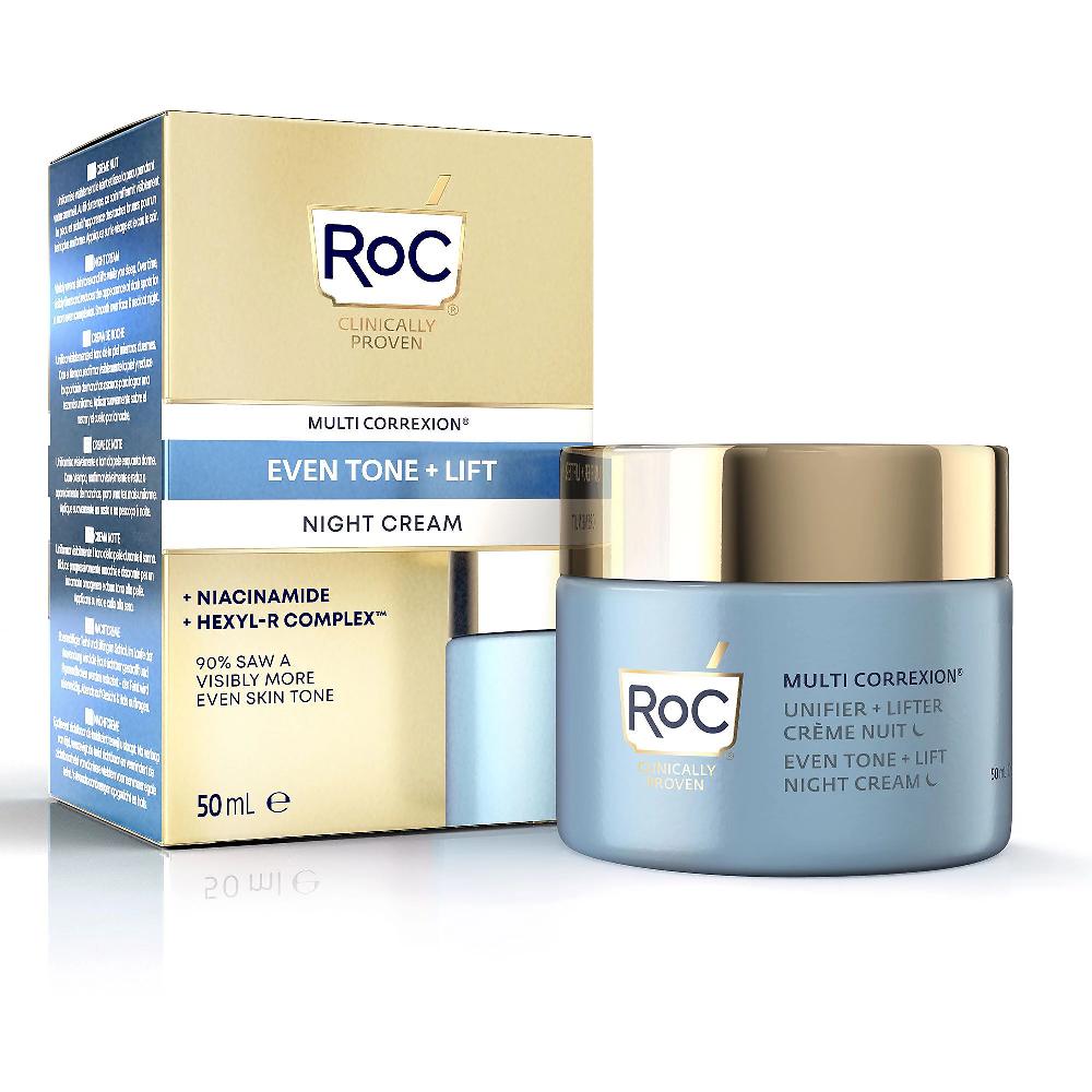 QVC RoC Even Tone + Lift Crema notte antiage Offerta per la Festa della Mamma
