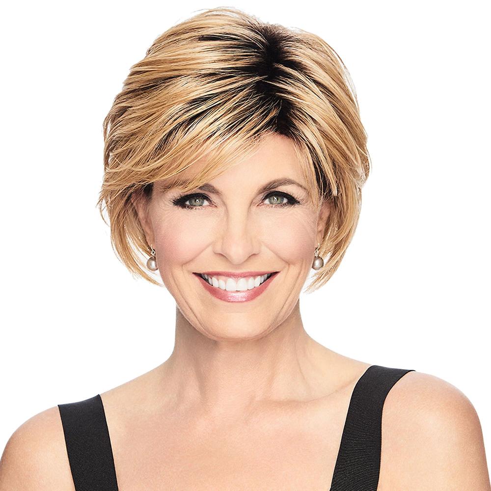 QVC Hairdo Jagged Bob Parrucca caschetto Vendita calda