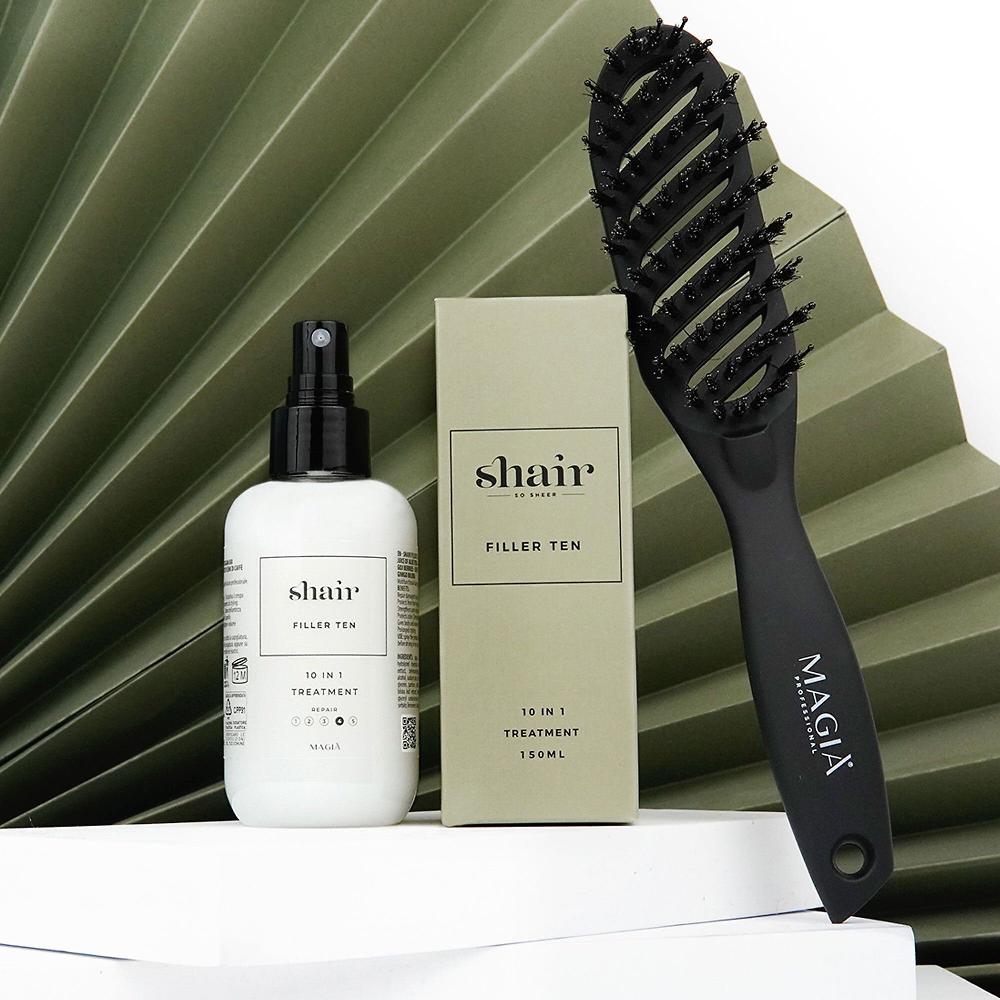 QVC SHAIR Spray per capelli Filler Ten con spazzola Bestseller