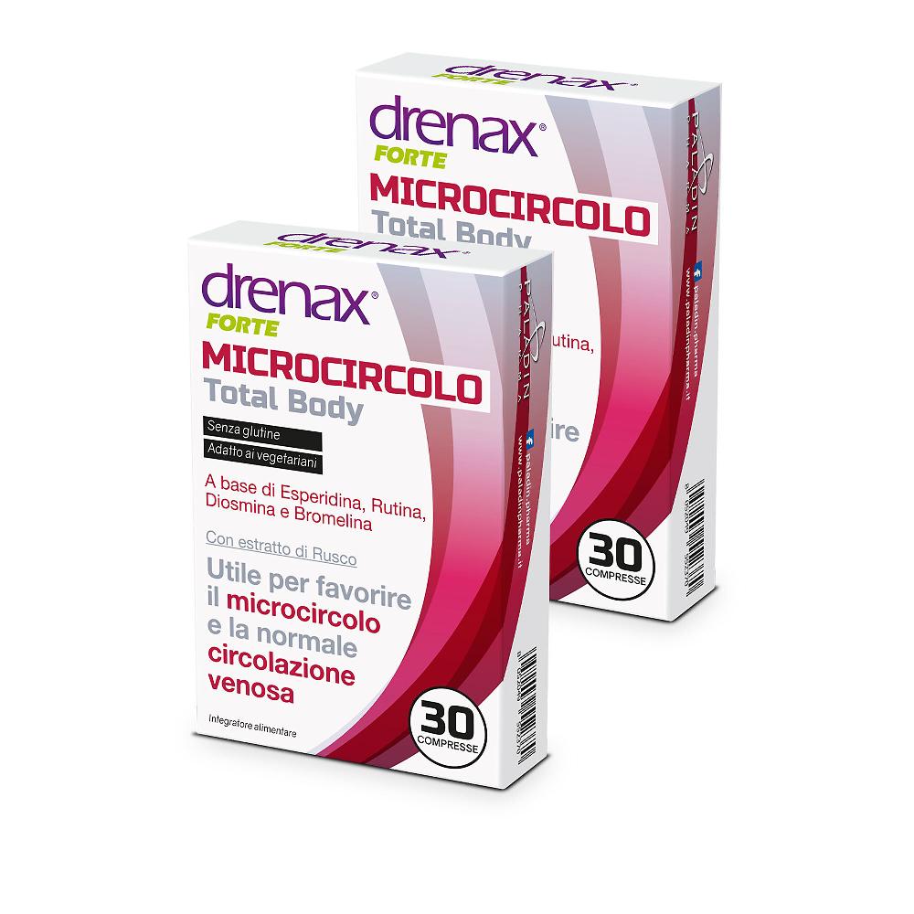 QVC Drenax Forte Microcircolo Integratore alimentare (60 cpr) Only for today