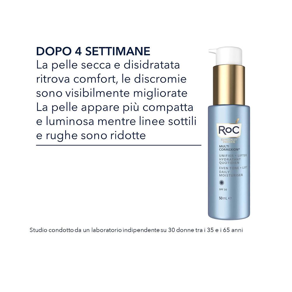 QVC RoC Even Tone+Lift crema giorno SPF30 Sostegno trimestrale