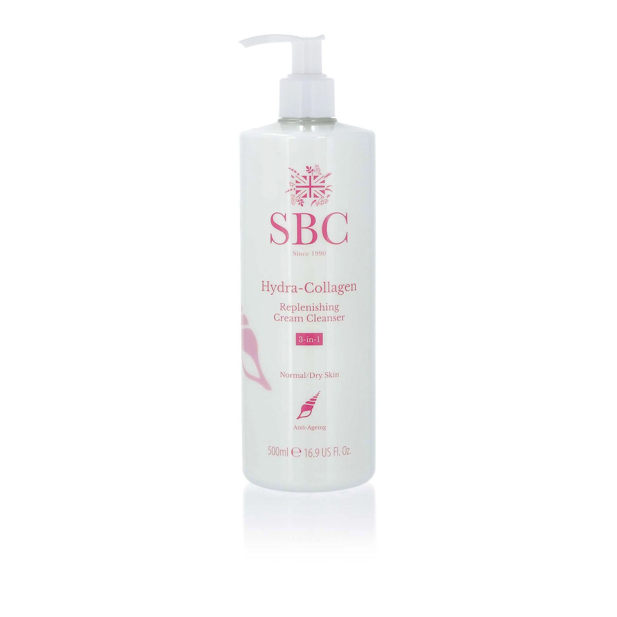 QVC SBC Hydra-Collagen 3in1: Detergente viso cremoso 300ml+500ml con Shammy Fino al 55% di sconto