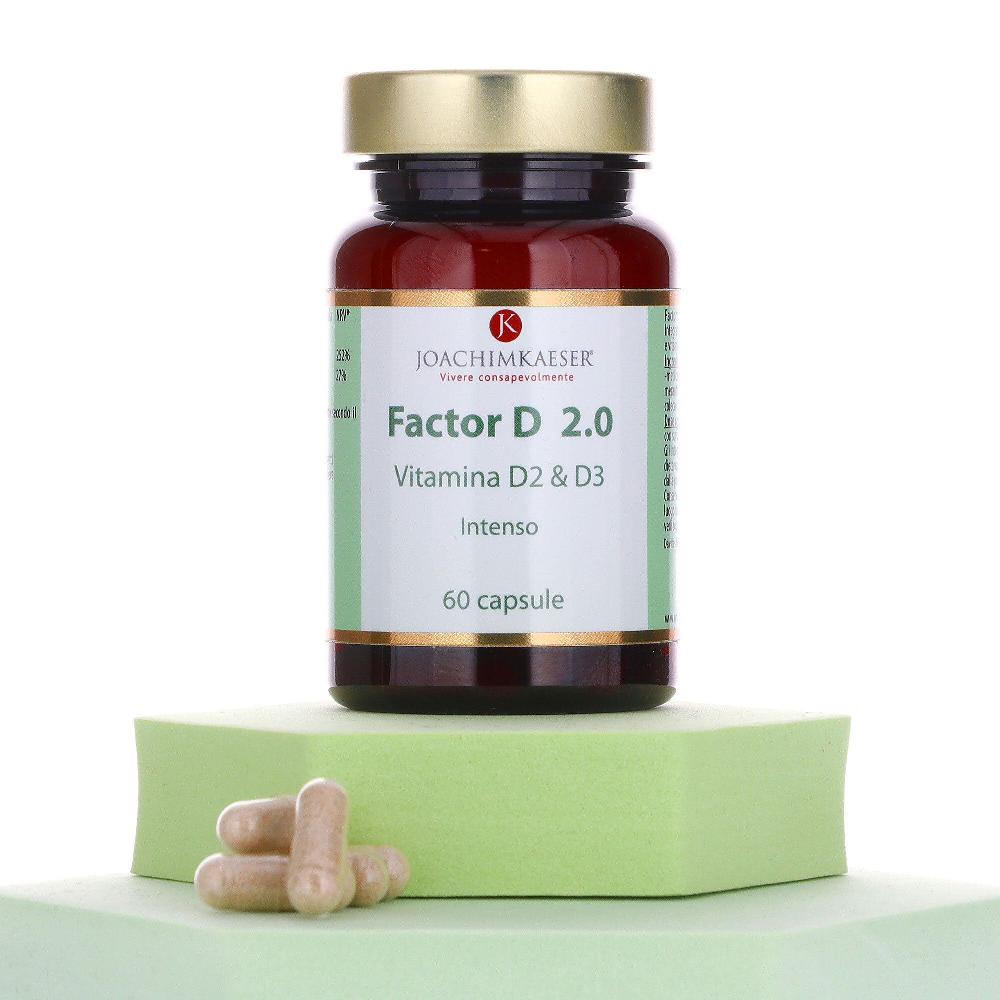 QVC Joachim Kaeser Factor D 2.0 integrat. alimentare con vitamine D2 e D3 Officina