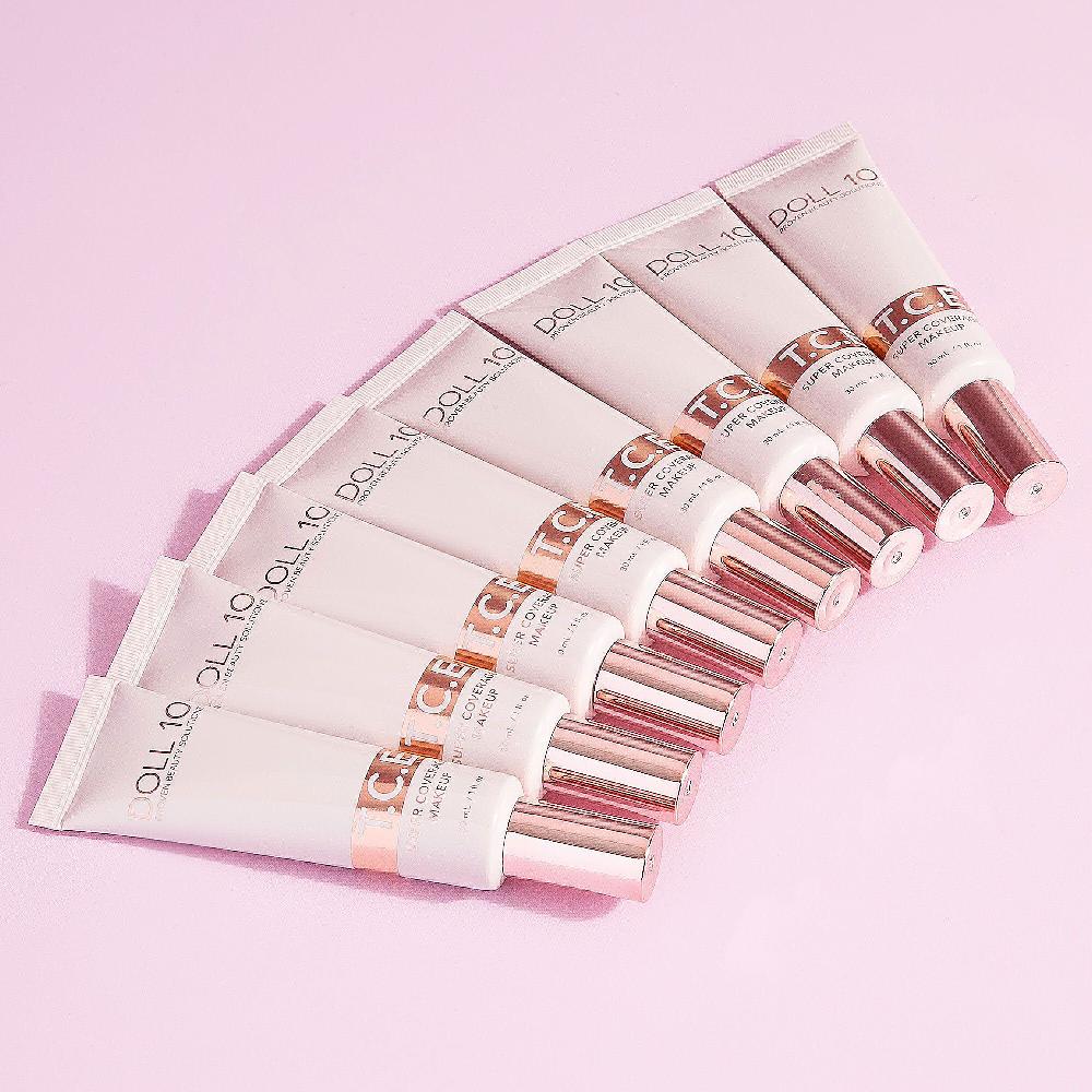 QVC Doll10 Kit viso: fondotinta TCE + pennello Black Friday Prezzi