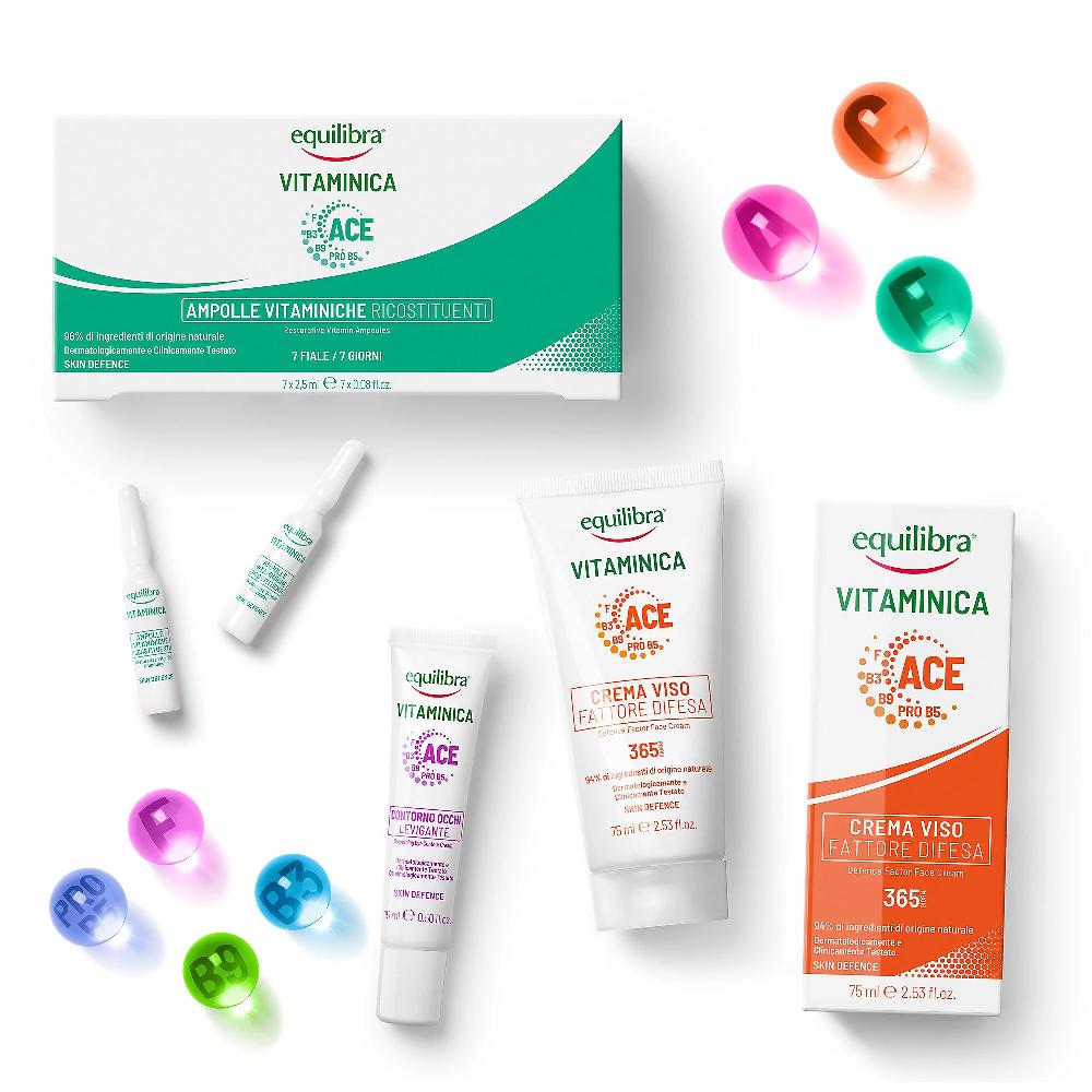 QVC Vitaminica kit 3 prodotti viso routine pelle spenta Italia