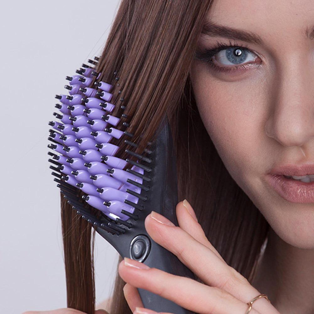 QVC DAFNI Spazzola riscaldata lisciante rivestita in ceramica con supporto Affare Del Giorno