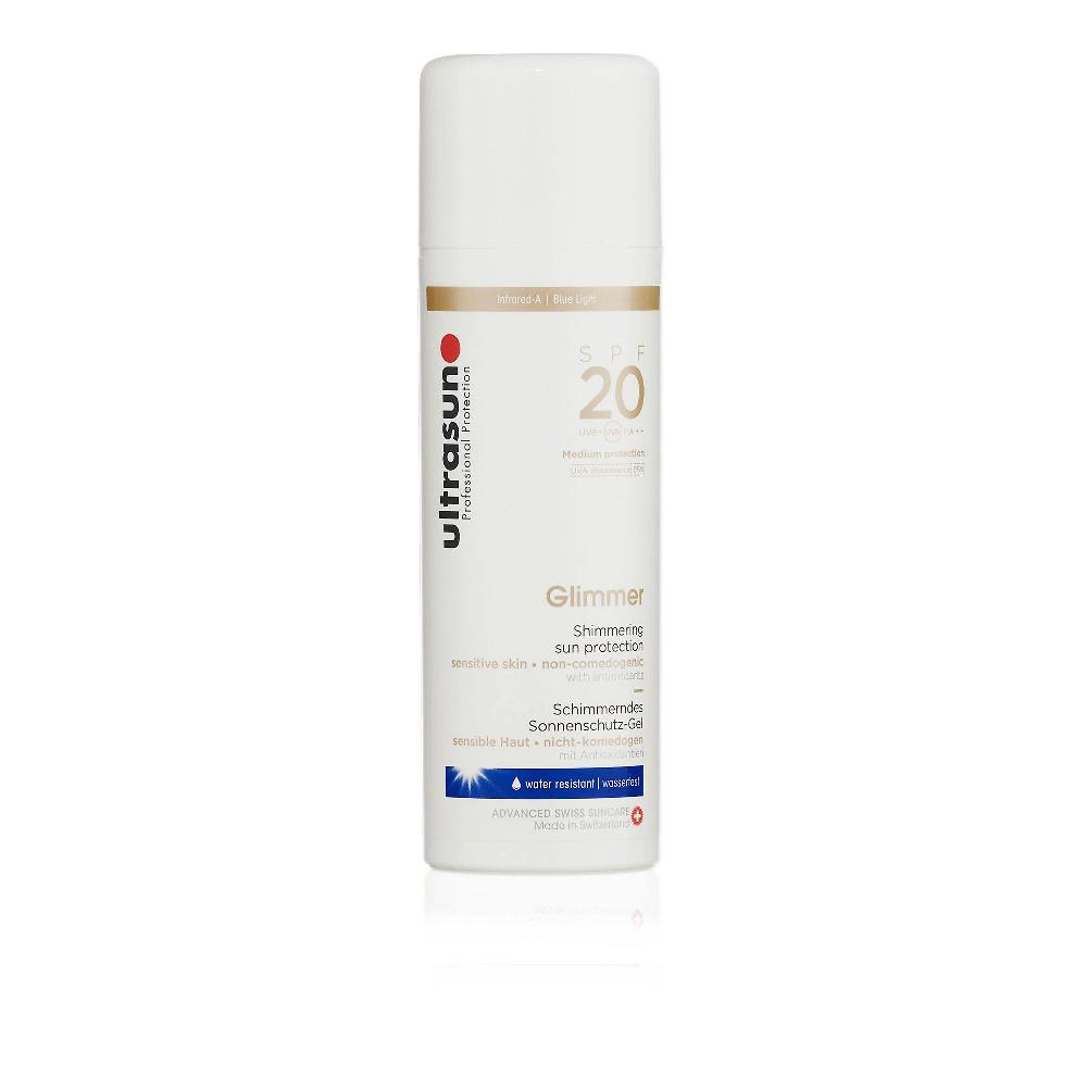 QVC Ultrasun Crema solare effetto glitter SPF20 In Vendita