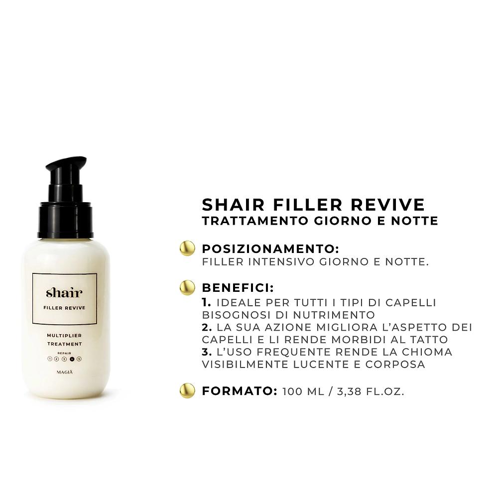 QVC SHAIR Trattamento cosmetico nutriente per capelli Vendita Calda